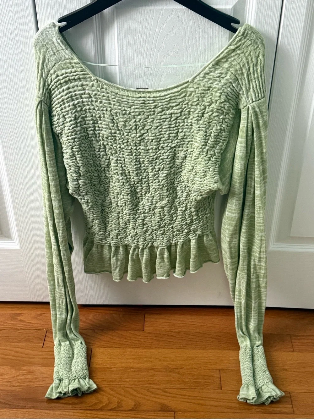 Free People Free Spirit Pullover in Seafoam